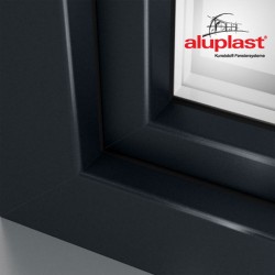 ap60 Anthrazitgrau Sandstruktur